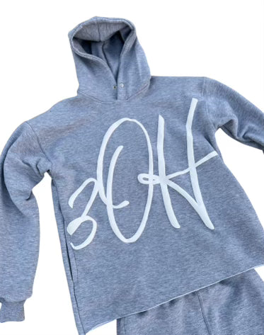 Grey & White 3OH sweatsuit