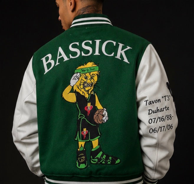 Tavon T3 Bassick varsity jacket