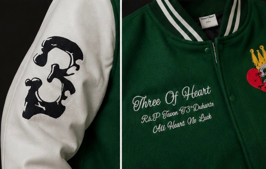 Tavon T3 Bassick varsity jacket