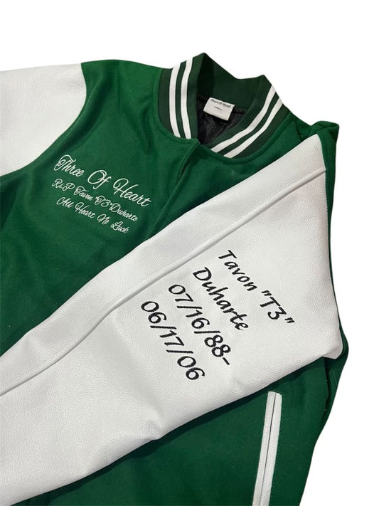 Tavon T3 Bassick varsity jacket